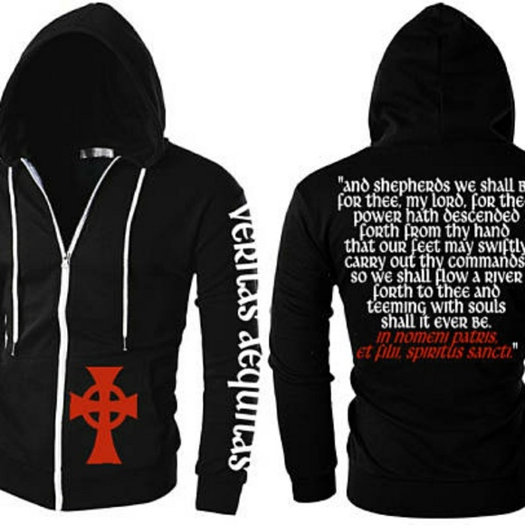 Boondock saints zip up hoodie Clearance