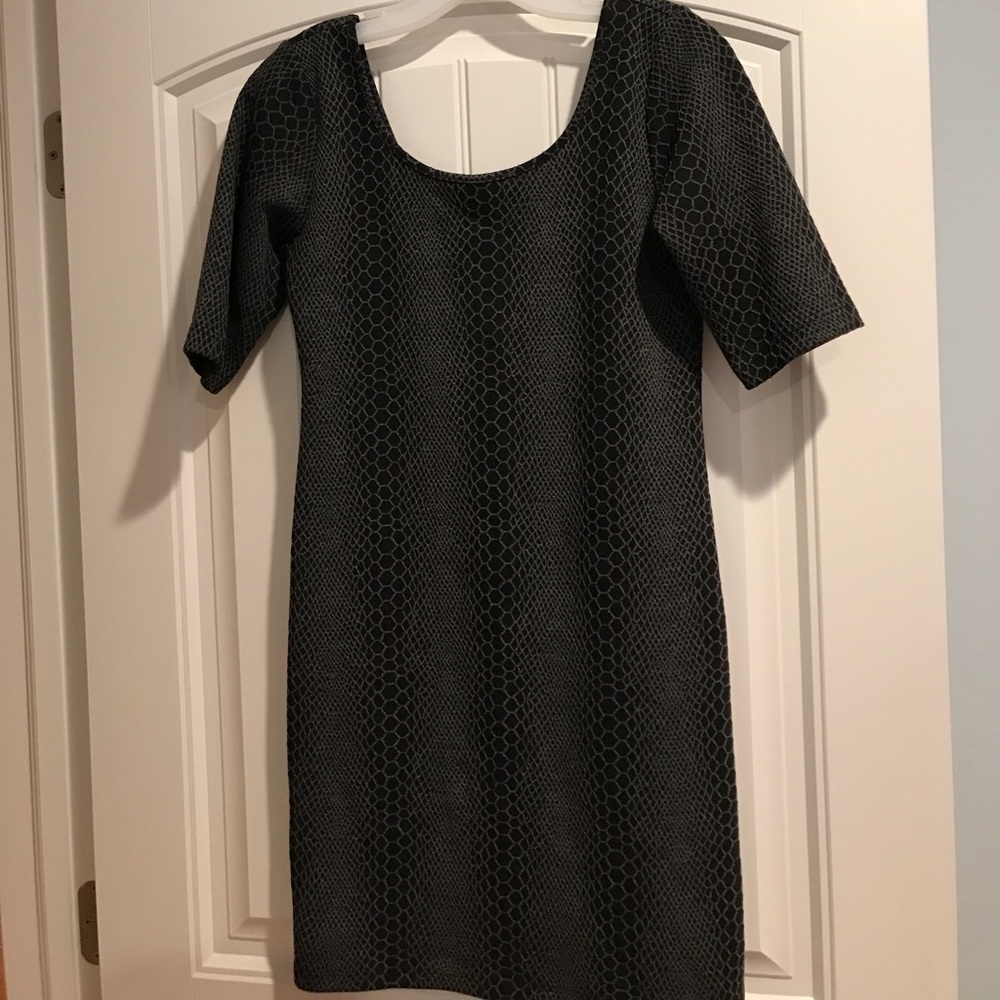 Snakeskin print Aqua Bodycon dress, size Large