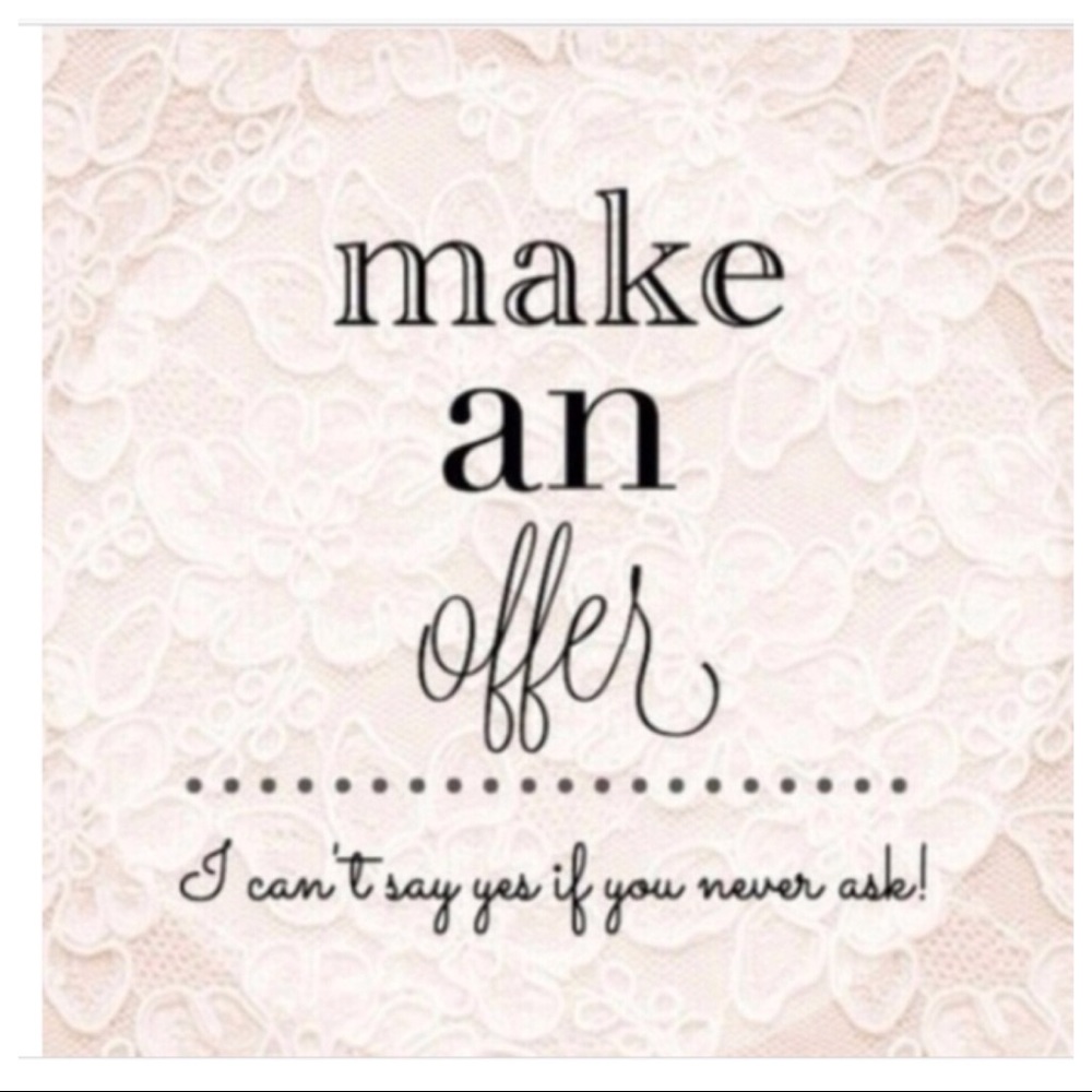 Offers Welcome!