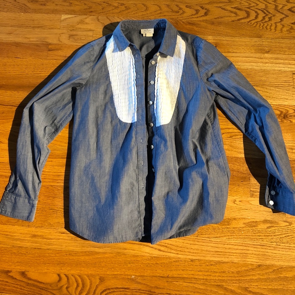 Kate Spade Button Down Tuxedo Style - image 1