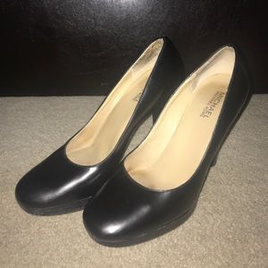 Michael Kors black [strapless] Mary Jane Heels