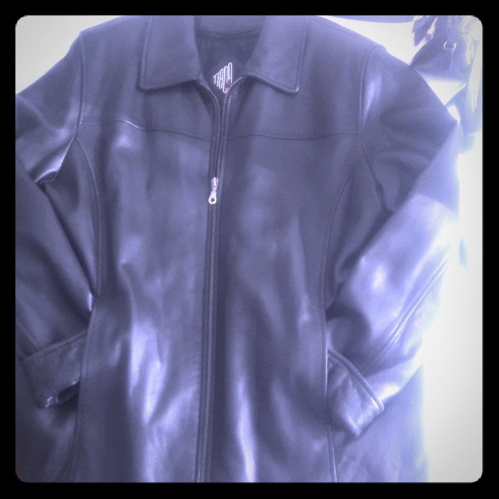 Leather jacket