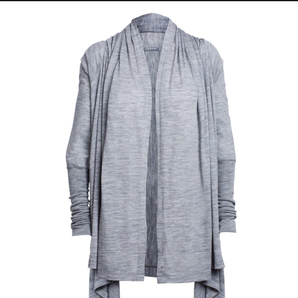 NWT Grey Icebreaker Sydney Cardigan