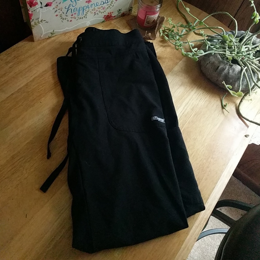 Grey's Anatomy Black scrub pants