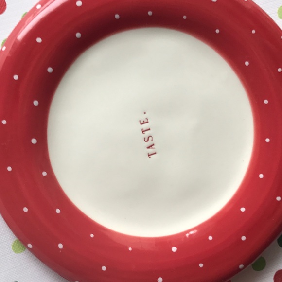 ❌SOLD ❌Rae Dunn By Magenta Christmas Red Polka Dot - Picture 4 of 7