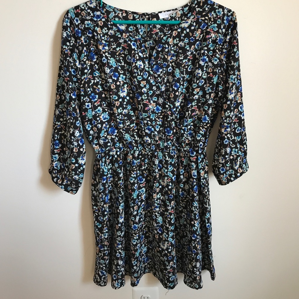 Lush floral dress