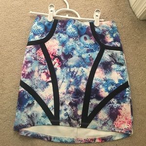 LF galaxy bondage skirt