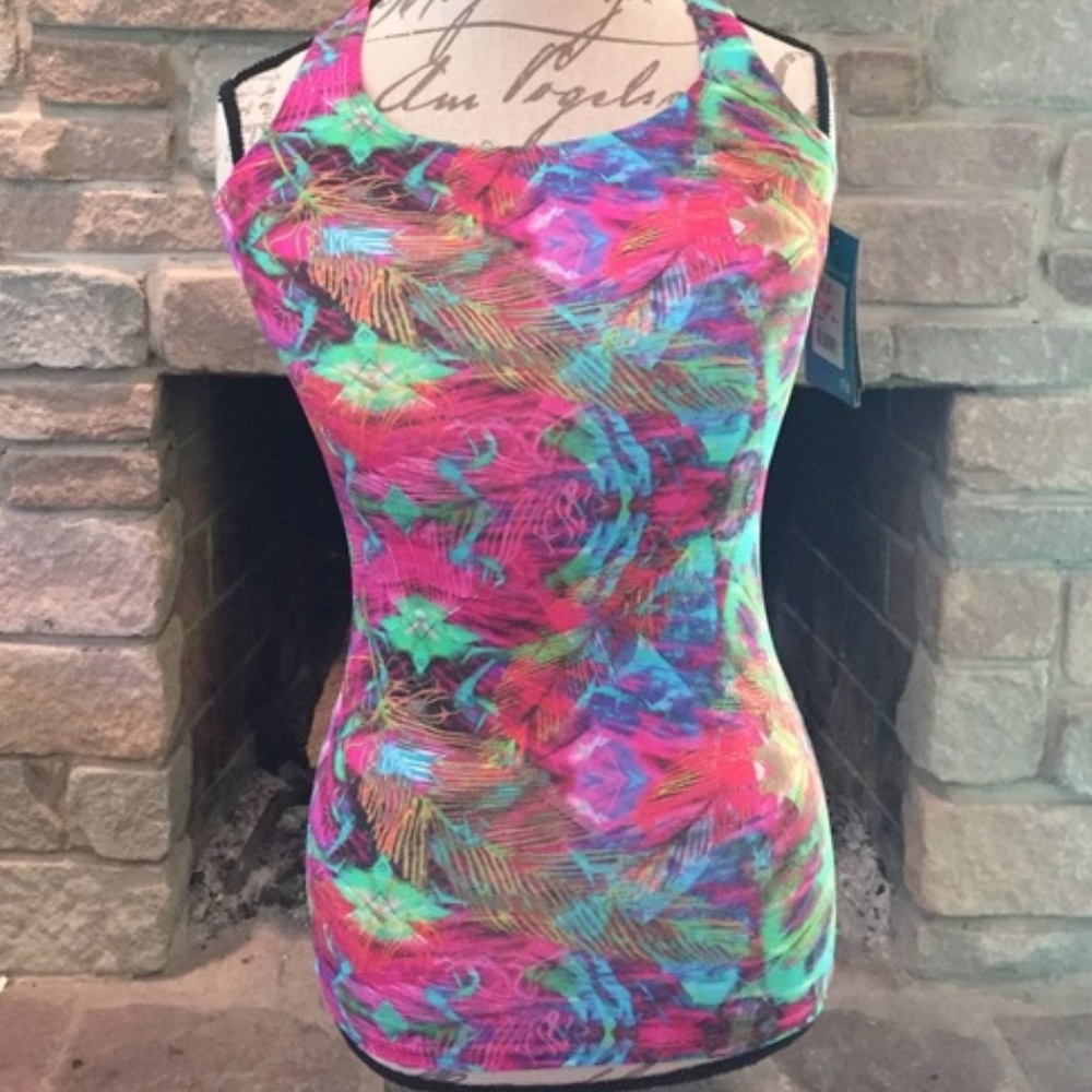 Beautiful Tropical Fitted Tank Top