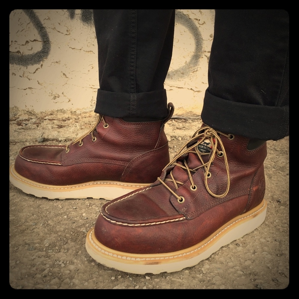 Men's Red Wings Irish Setter work boots