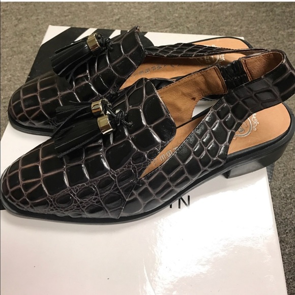 Jeffrey Campbell Shoes - Jeffrey Campbell Lawless Croc Sling Backs