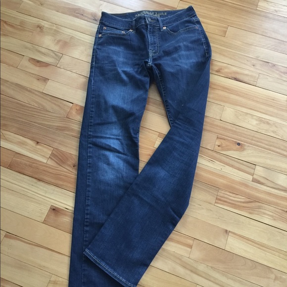 American Eagle Outfitters Other - AE dark wash jeans. Slim straight. 28 x 34