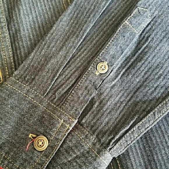 sean john denim shirt