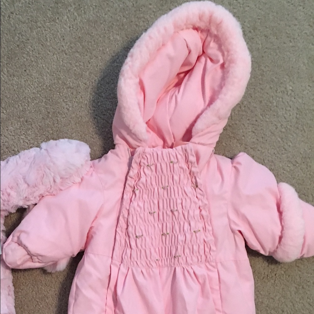 Baby girl snow suit