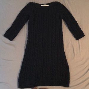 Zara Cable Knit Sweater Dress