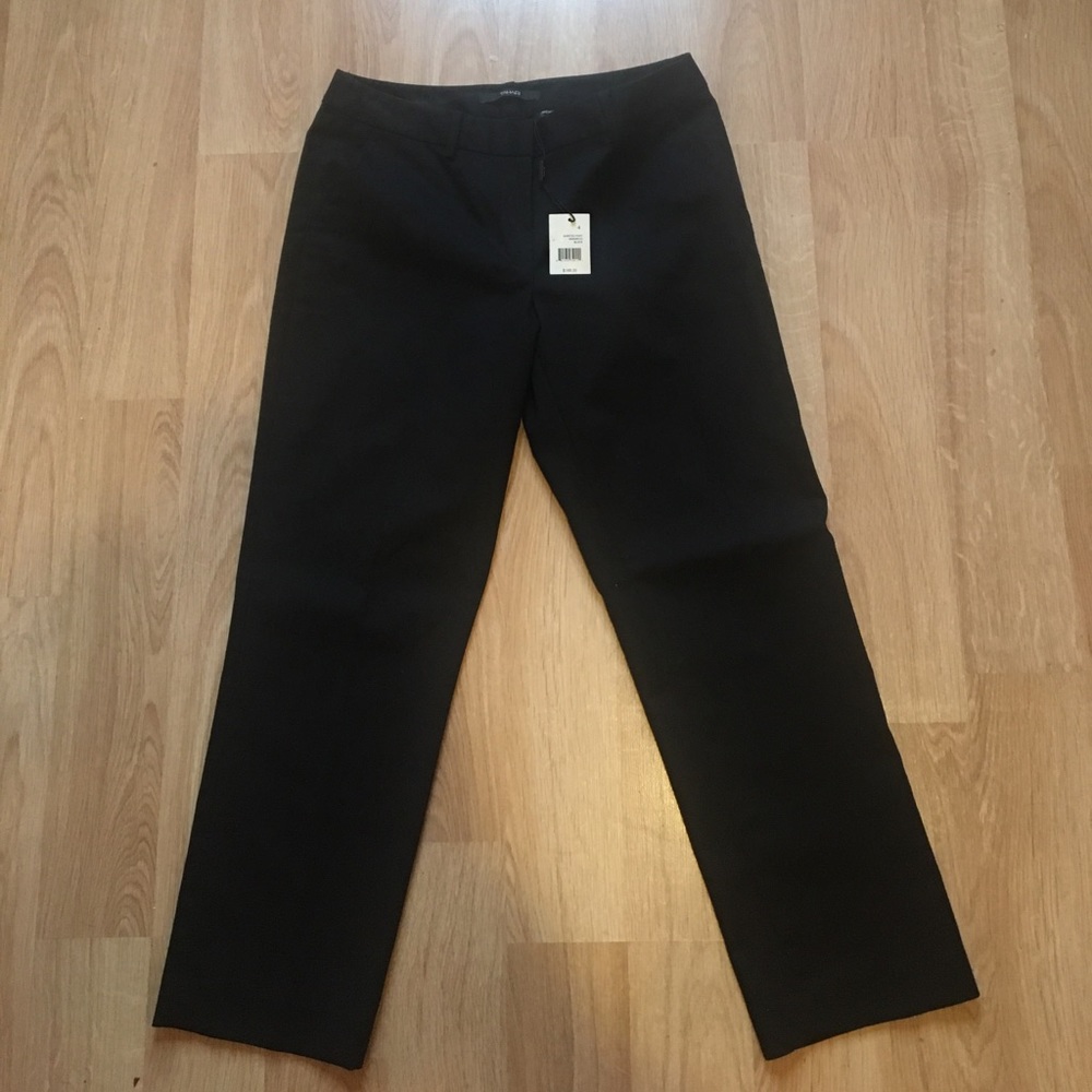 Tahari Black ankle length pant. New with tags