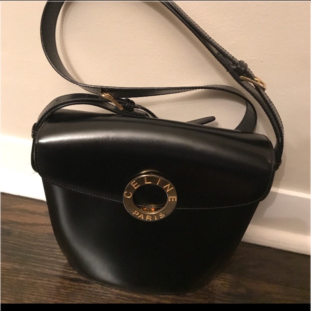Celine Paris handbag-authentic leather