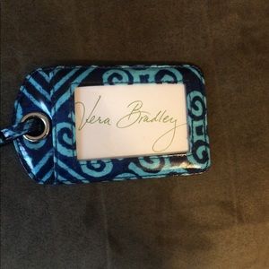 Vera Bradley luggage tag