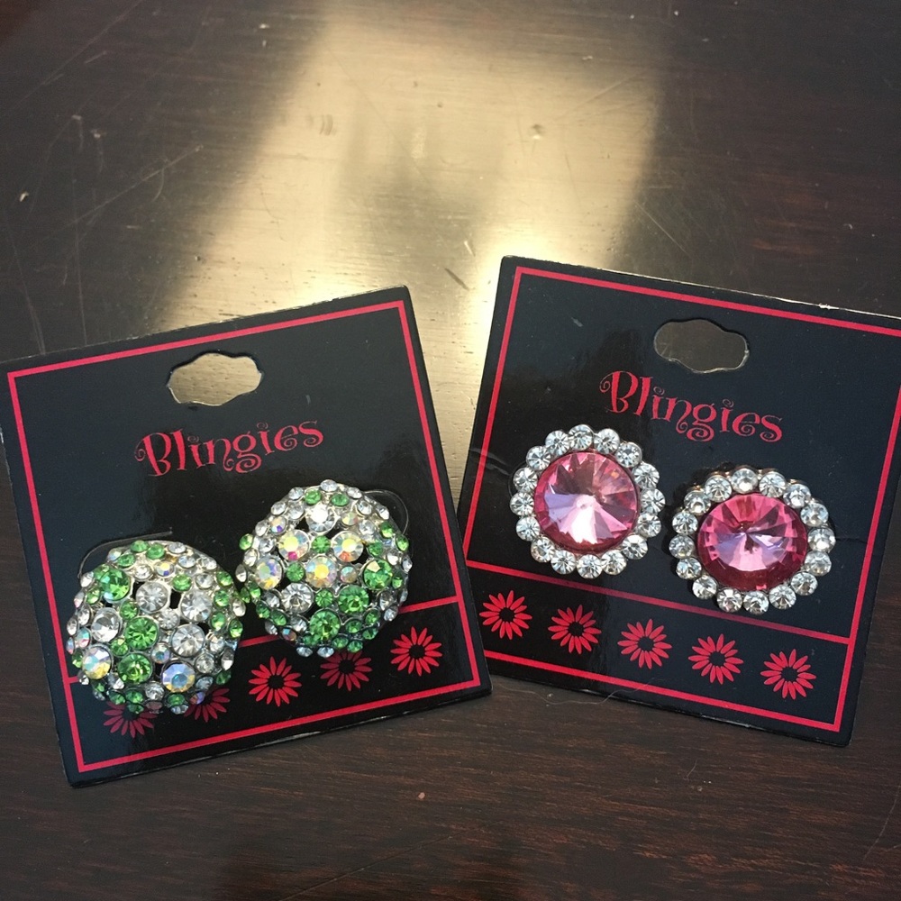 Bling earrings