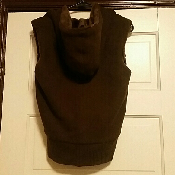 lined zip up vest (reversible) - Picture 2 of 6