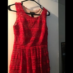 Red Lace Dress