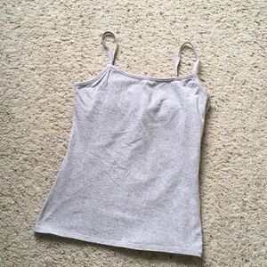 Victoria Secret bra top (camisole) heather gray
