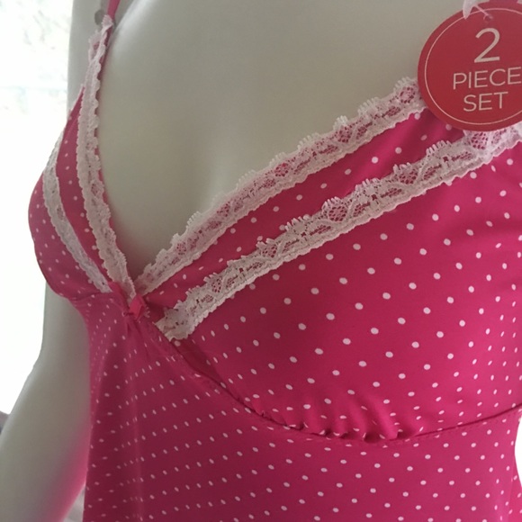 NEW MARILYN MONROE 2 pc sleep set pajamas cami M - Picture 3 of 6