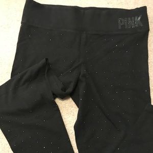 Vic pink pants with sparkles
