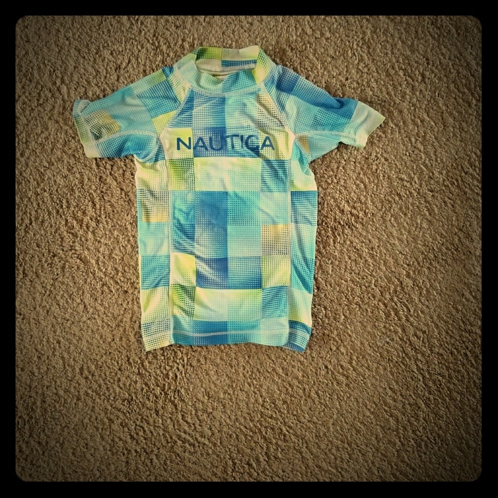 Size 4 Nautica swim shirt