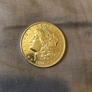 1878 Morgan Head Coin Mint condition worth 15000