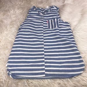 Crewcuts girls’ bleached-out Stripped tank top 14