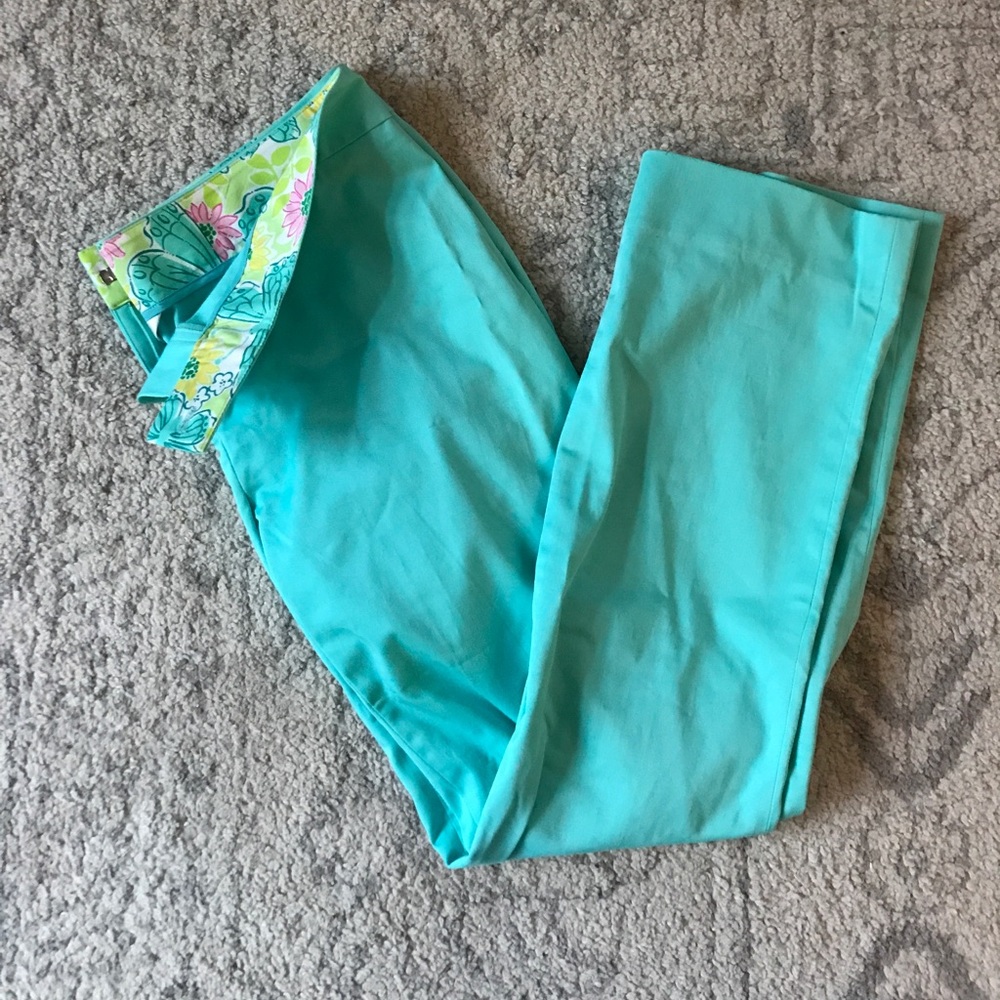 Lilly Pulitzer Teal Pants