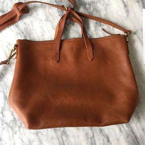 Madewell Zip-Top Transport Tote