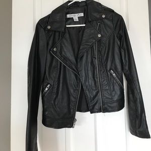 Faux Leather Jacket