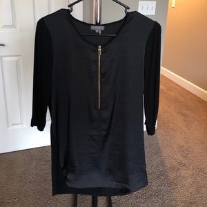 Vince Camuto Mixed Media Tunic
