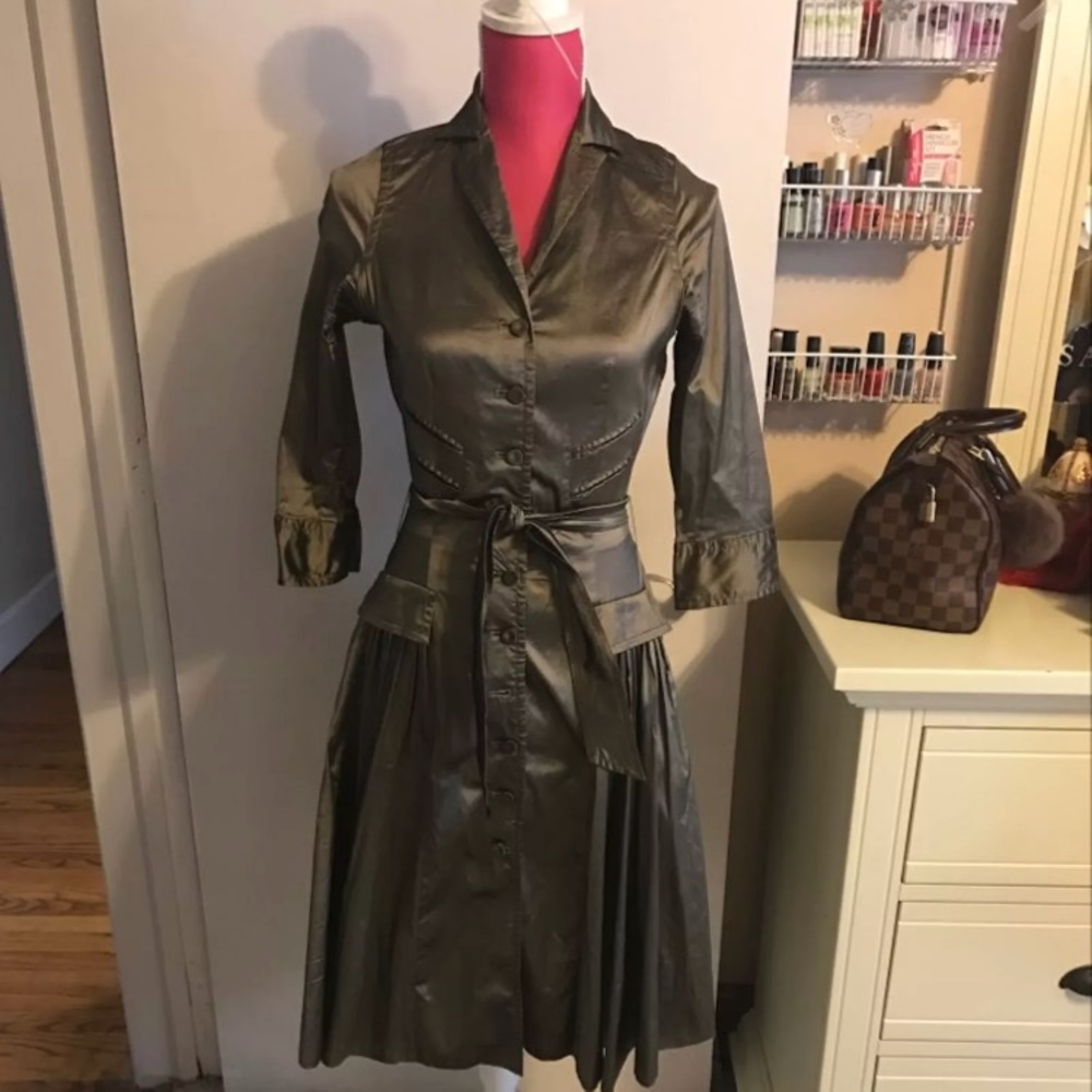 Women's army green dress in size 4