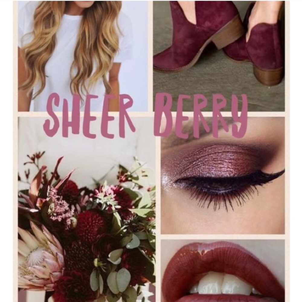 Sheer Berry, Matte Gloss, remover