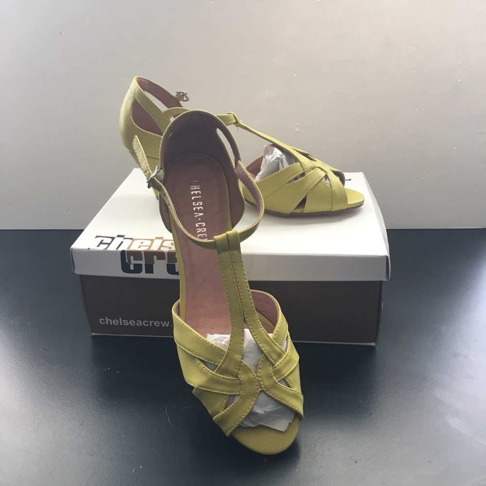 Chelsea crew Nina 39 Moscloth lime green