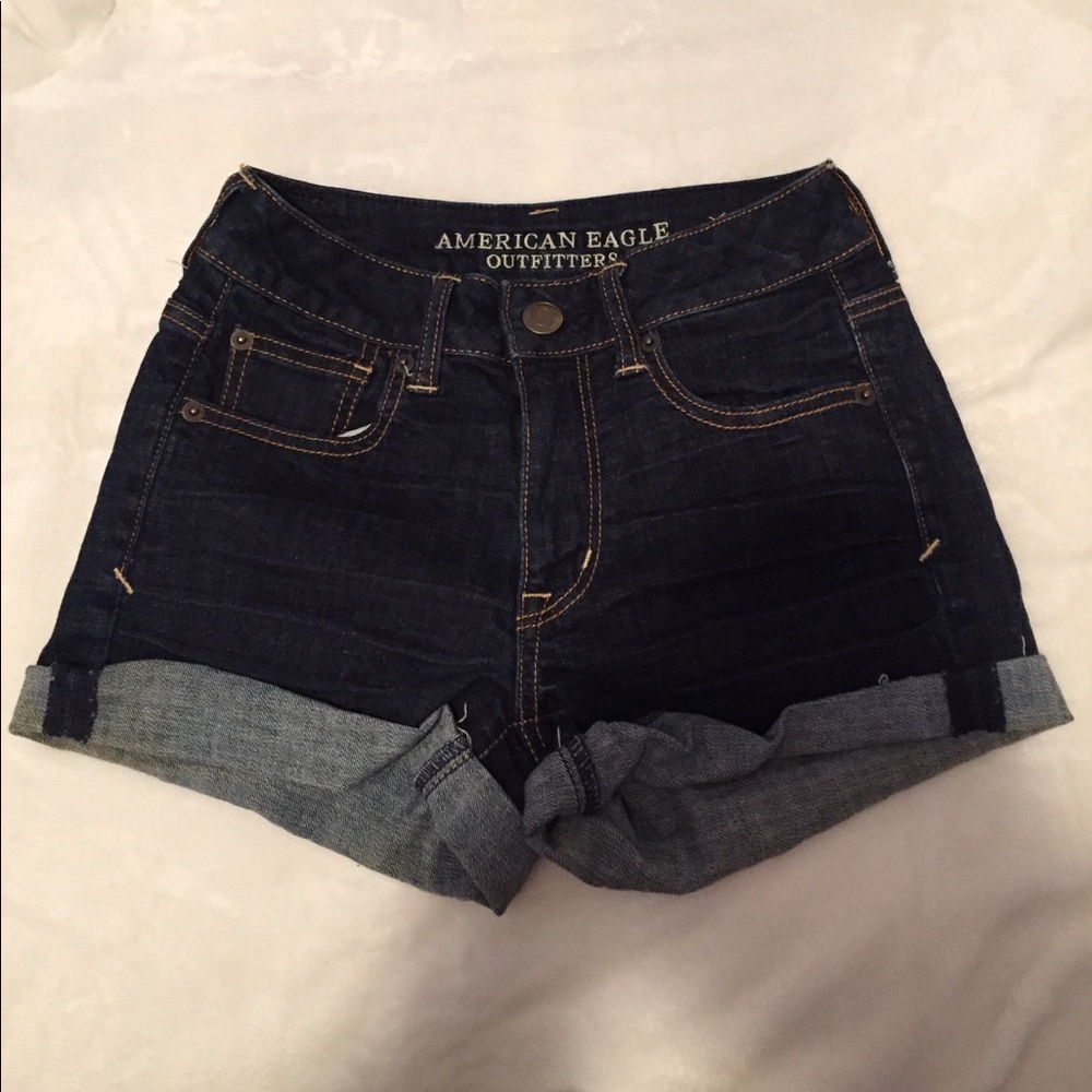AEO super stretch shorts