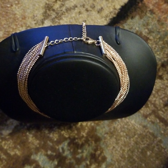 Rose gold multi choker chain - Picture 2 of 2