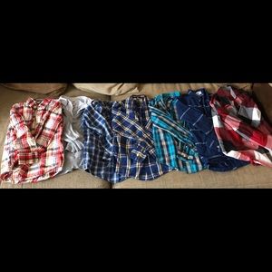 Boys button up shirts