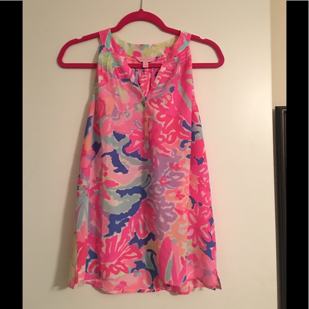 Playa Hermosa Bailey Silk Top