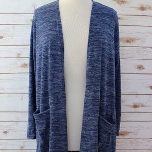 Brand New LuLaRoe Sarah duster cardigan Blue XS