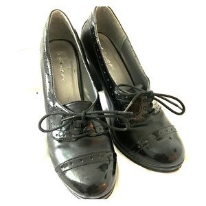 Cute Black Heels Vintage Style