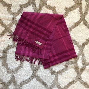 Cashmere Burberry Scarf
