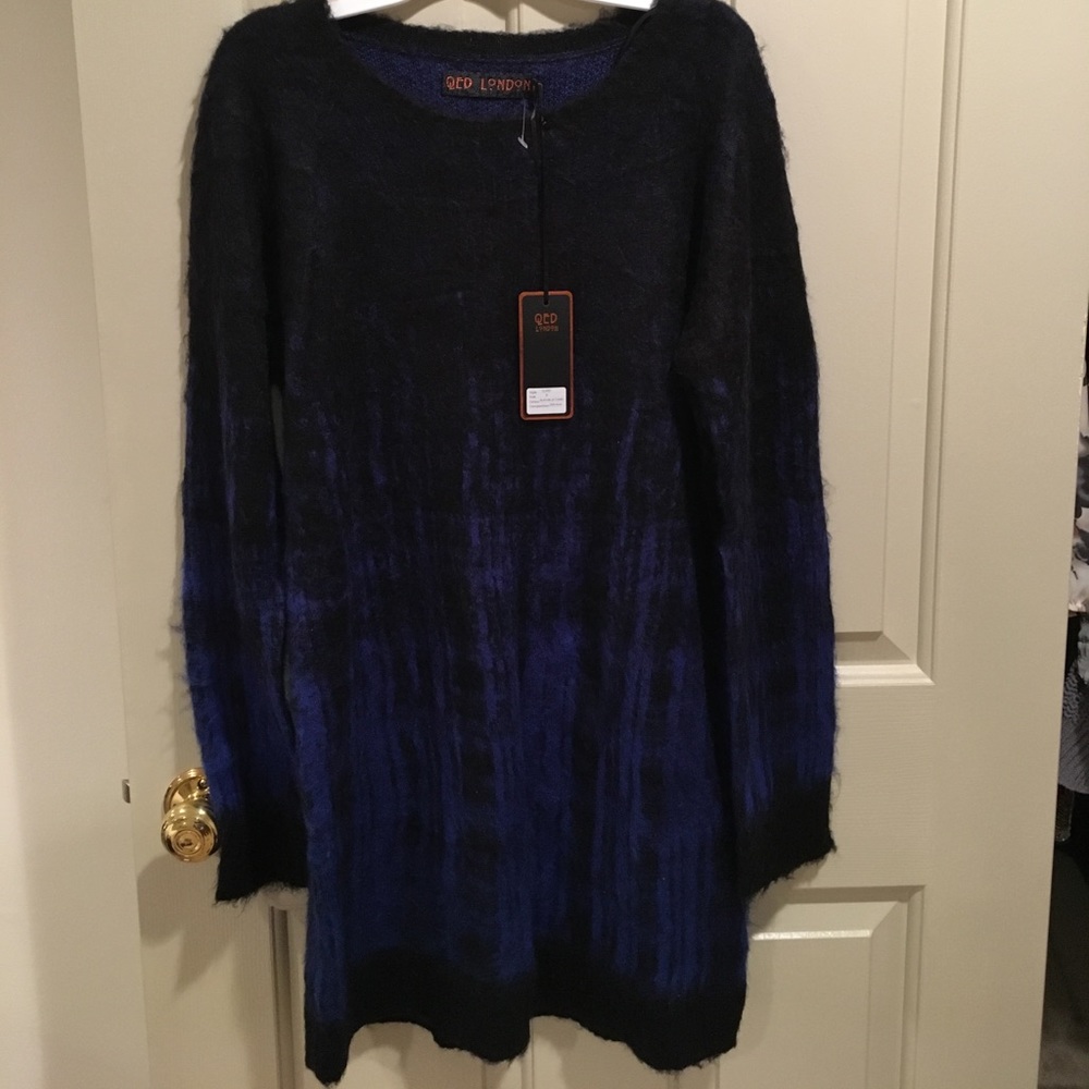 Winter mini dress