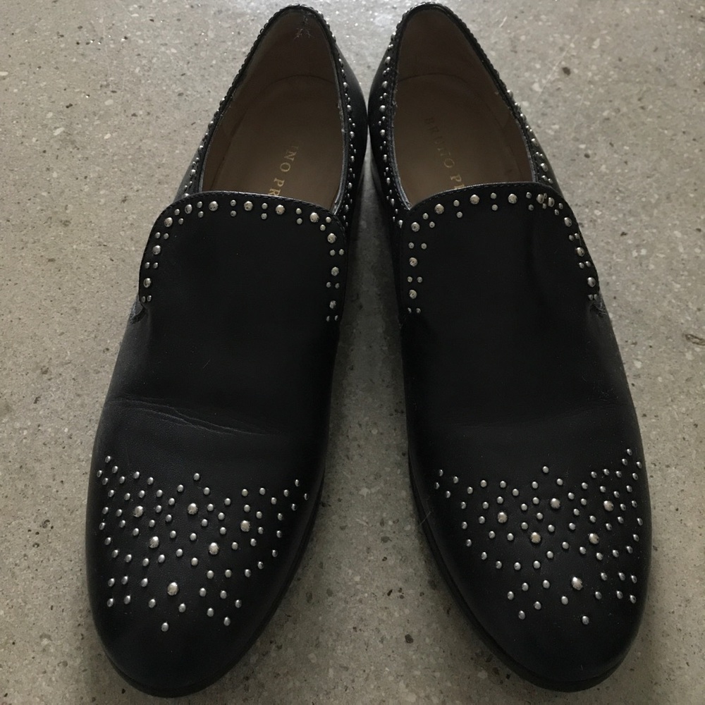 Studded Loafers