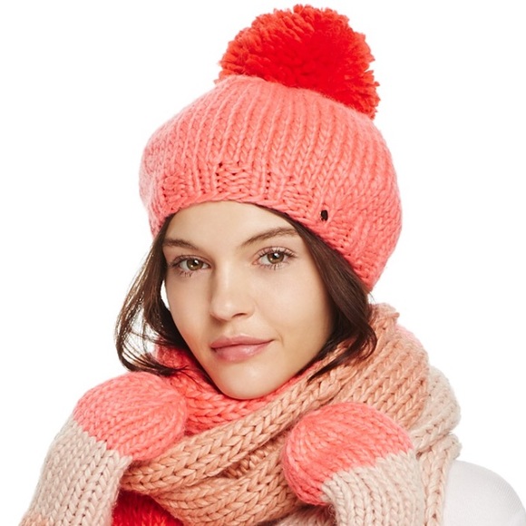 kate spade Accessories Brand Brand Kate Spade Color Block Beret