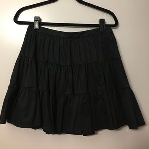 Red Valentino mini skirt, black, sz 6?