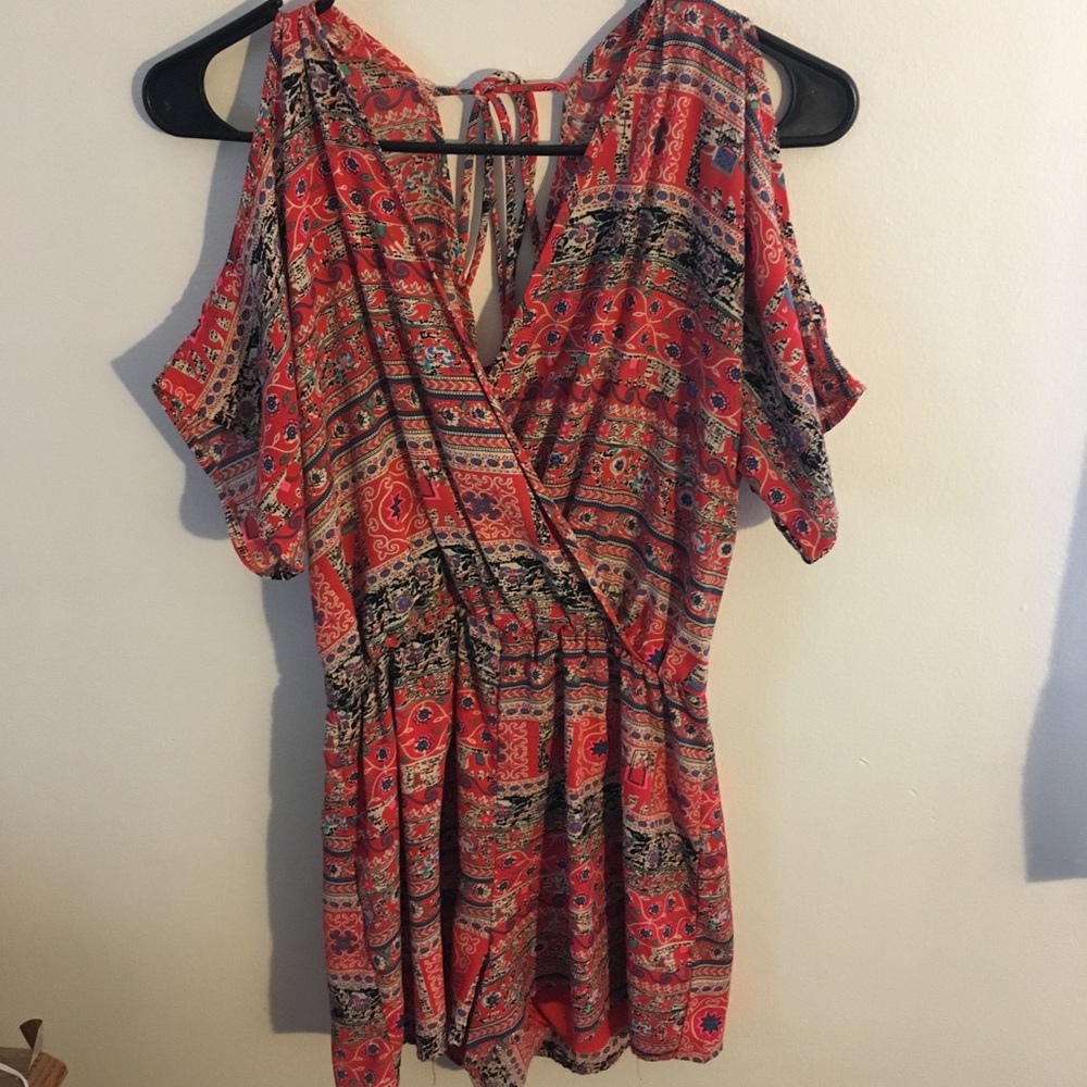 Francesca's patterned romper