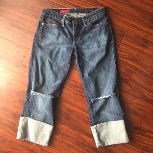 Ag The Shorty Crop Jeans